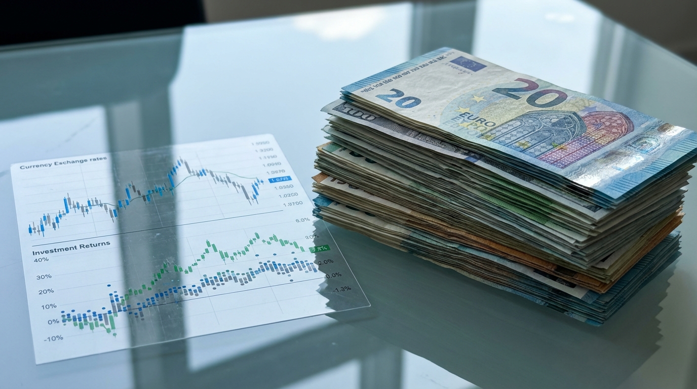 Währungseffekt erklärt: Warum Euro-Anleger weniger verdienten