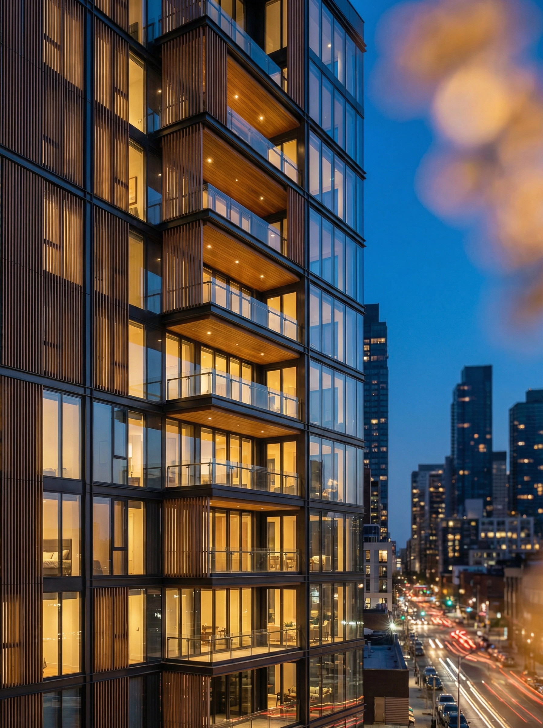 Modernes Anlageimmobilien-Gebäude